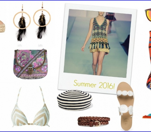 Μόδα Καλοκαίρι 2016:  Ethnic - chic style : H τάση του καλοκαιριού που δεν θα αποχωριστείς στιγμή