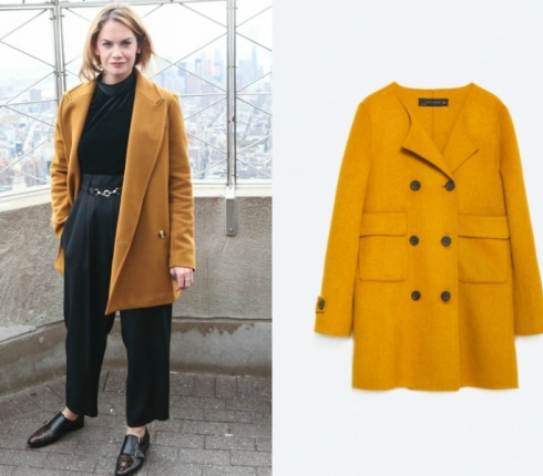 Street style : H Ruth Wilson δοκιμάζει το ανδρόγυνο στιλ με ένα twist