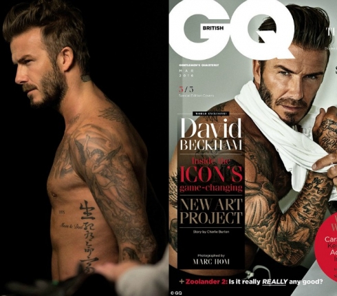 David Beckham μας αρέσεις πολύ! Πέντε εξώφυλλα και είναι όλα... κόλαση!