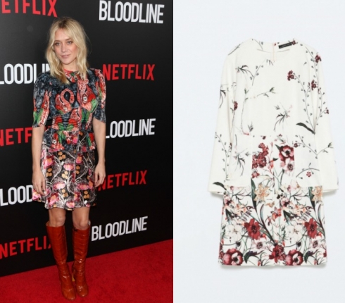 H Chloe Sevigny με υπέροχο printed φόρεμα που θέλουμε να φορέσουμε