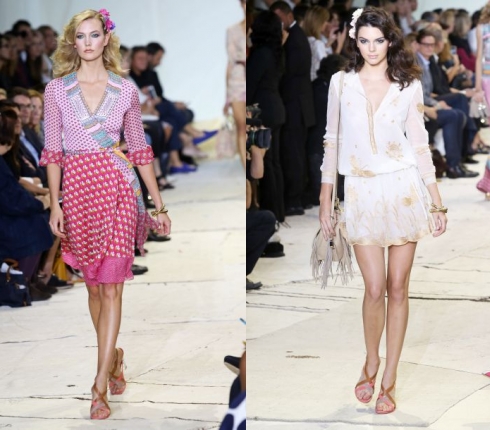 Diane Von Furstenberg : Εντυπωσιακό catwalk με 70s αέρα και glam πινελιές