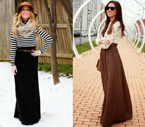 Style guide : 3 stylish τρόποι να φορέσεις την maxi φούστα στην γραφείο 
