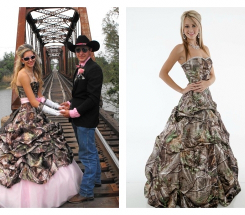 Camo wedding dress: Αυτό είναι το κιτς νυφικό που έχει γίνει εμμονή