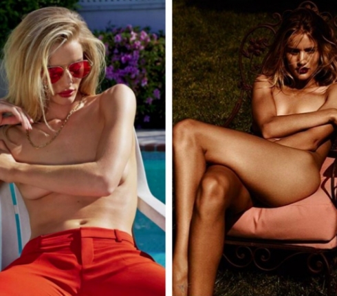 Rosie Huntington είσαι το πιο sexy και funny κορίτσι του insta!