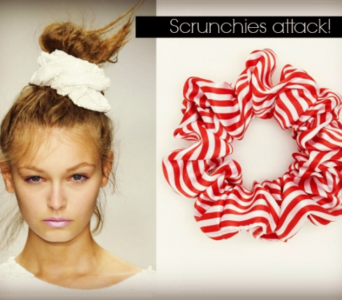 Τα scrunchies είναι και πάλι στη μόδα - Κεντρική Εικόνα