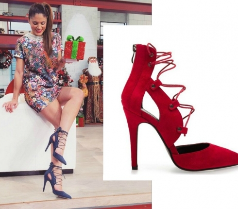 Σήμερα φοράμε σέξι heels όπως η Μαίρη Συνατσάκη
