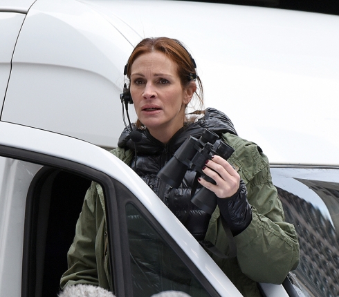 Julia Roberts: Στα γυρίσματα του Money Monster