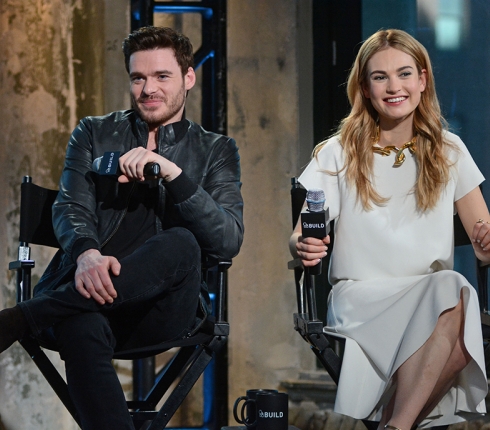 Lily James- Richard Madden: Παραμυθένιο το ζευγάρι της Cinderella