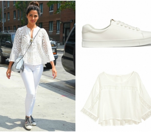 Camila Alves : Mε total white look κάνει την διαφορά