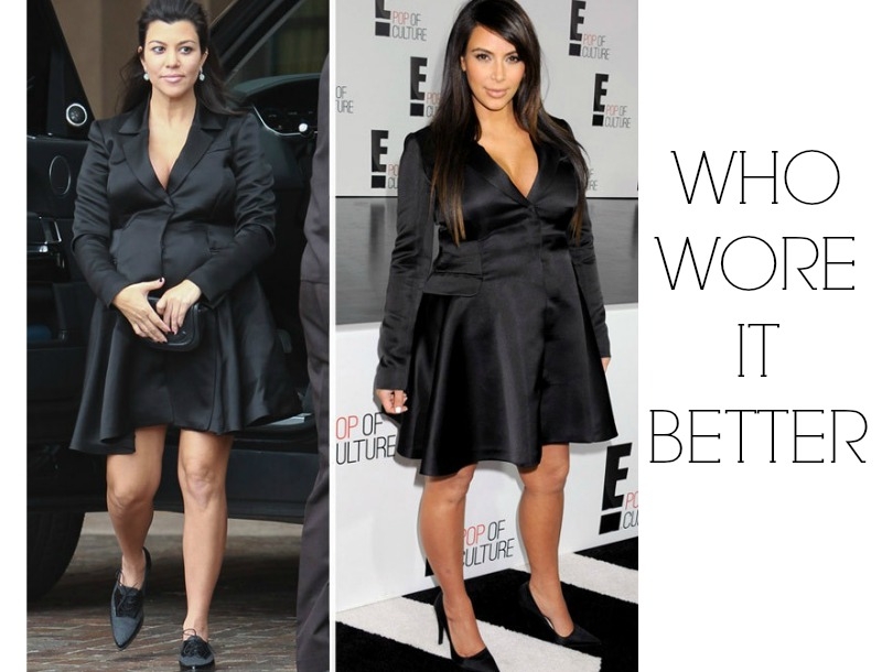 Ποια το φόρεσε καλύτερα: Η Kourtney Kardashian άρπαξε το φόρεμα της αδερφής της Kim από την ντουλάπα της Ποια το φόρεσε καλύτερα: Η Kourtney Kardashian άρπαξε το φόρεμα της αδερφής της Kim από την ντουλάπα της