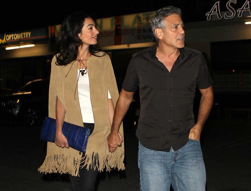 George Clooney- Amal Alamuddin: Πιασμένοι χεράκι χεράκι γιόρτασαν την γιορτή των ερωτευμένων! George Clooney- Amal Alamuddin: Πιασμένοι χεράκι χεράκι γιόρτασαν την γιορτή των ερωτευμένων!