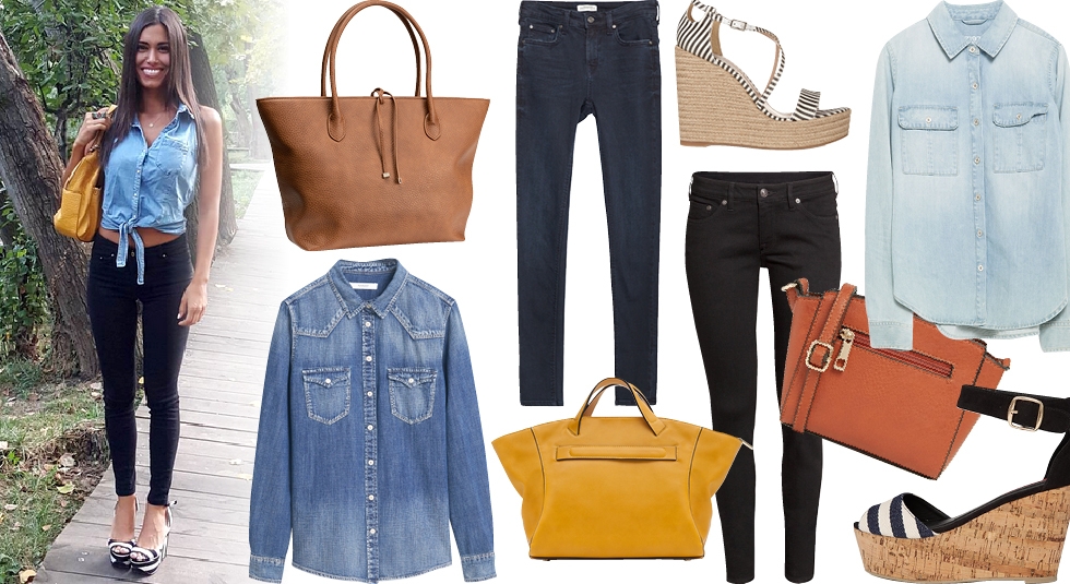 Θωμαή Απέργη : Yποδέχεται τον Σεπτέμβρη με total denim look Θωμαή Απέργη : Yποδέχεται τον Σεπτέμβρη με total denim look