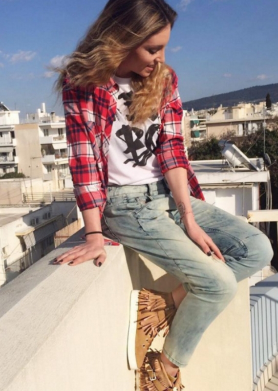 Street style : H Αθηνά Οικονομάκου με boho-chic look που πρέπει να αντιγράψεις Street style : H Αθηνά Οικονομάκου με boho-chic look που πρέπει να αντιγράψεις