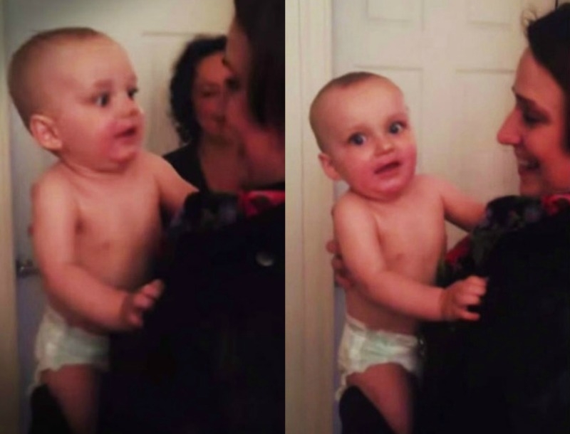 Baby Felix: Μωρό βλέπει για πρώτη φορά τη δίδυμη αδερφή της μαμάς του. Η πιο γλυκιά αντίδραση! Baby Felix: Μωρό βλέπει για πρώτη φορά τη δίδυμη αδερφή της μαμάς του. Η πιο γλυκιά αντίδραση!