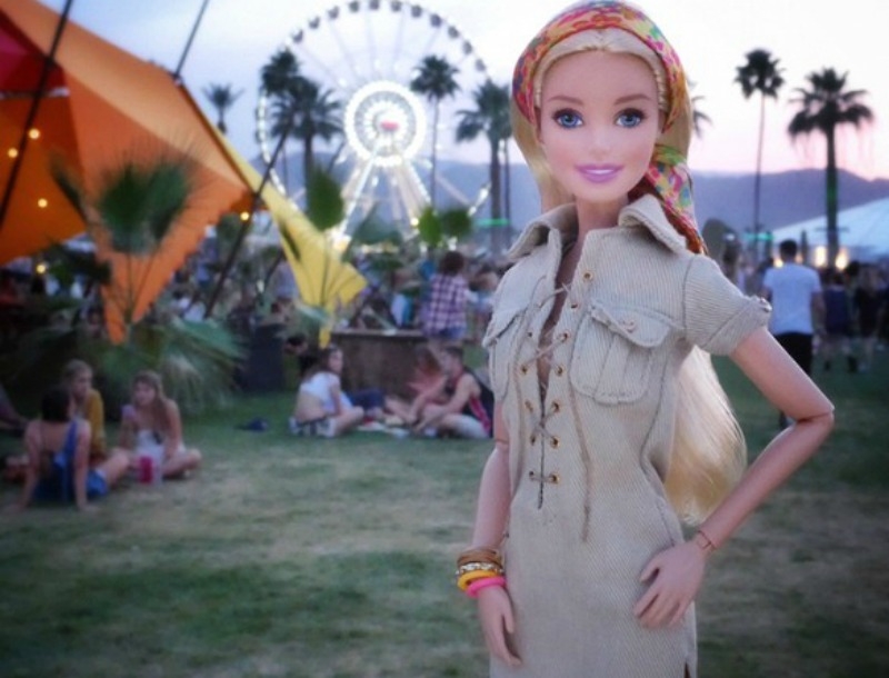 Ήταν και η Barbie στο φεστιβάλ Coachella Ήταν και η Barbie στο φεστιβάλ Coachella