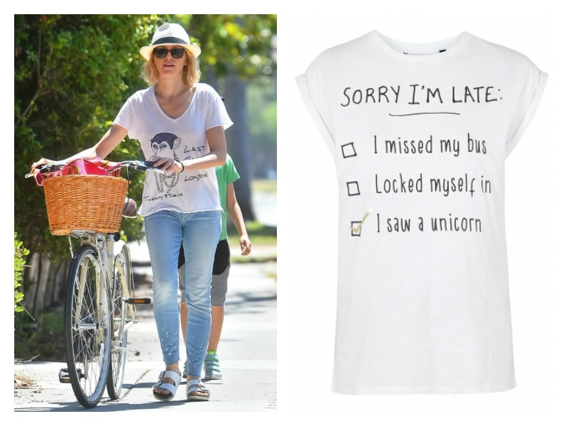 Naomi Watts : Σου προτείνει το ιδανικό outfit για την βόλτα με το ποδήλατο Naomi Watts : Σου προτείνει το ιδανικό outfit για την βόλτα με το ποδήλατο