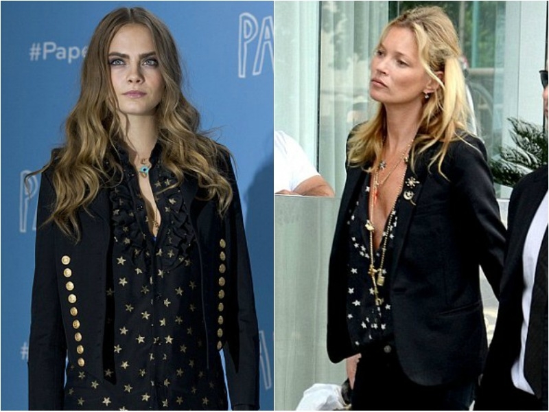 Cara Delevingne - Kate Moss: Σαν δυο σταγόνες νερό! Cara Delevingne - Kate Moss: Σαν δυο σταγόνες νερό!