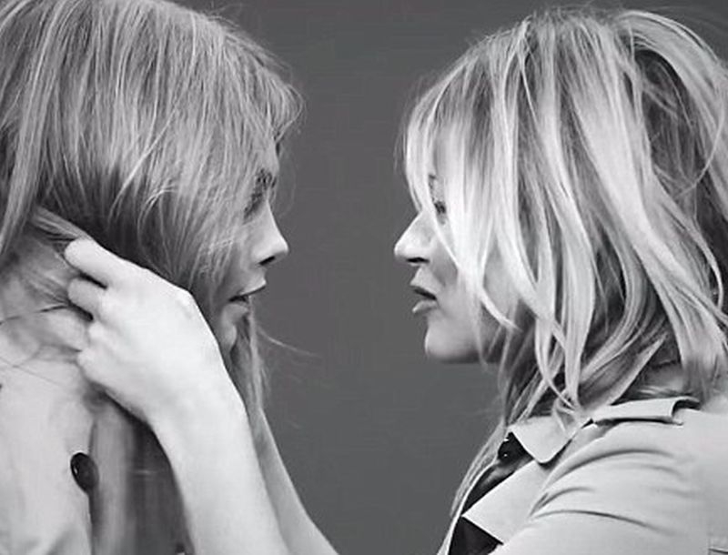 Κate Moss-Cara Delevigne στο πιο hot διαφημιστικό spot της σεζόν Κate Moss-Cara Delevigne στο πιο hot διαφημιστικό spot της σεζόν