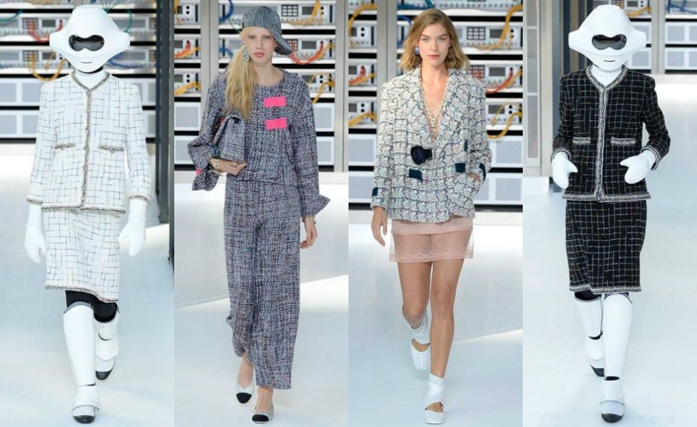 Chanel: Ρομπότ, καλώδια και φουτουριστική ατμόσφαιρα (Karl did it again!) Chanel: Ρομπότ, καλώδια και φουτουριστική ατμόσφαιρα (Karl did it again!)
