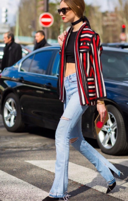 Street style : Φόρεσε κομψά το cropped top όπως η Chiara Ferragni Street style : Φόρεσε κομψά το cropped top όπως η Chiara Ferragni