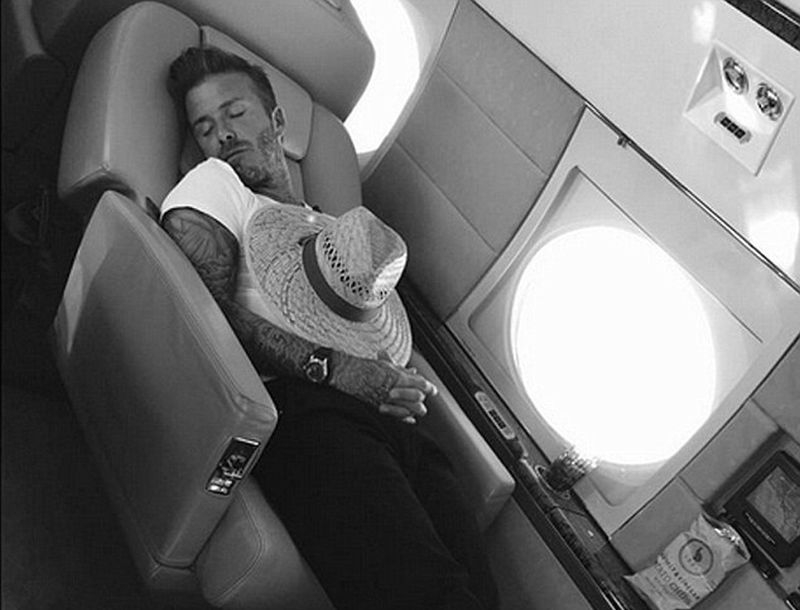 David Beckham: Ο πιο sexy άντρας στον κόσμο κοιμάται! David Beckham: Ο πιο sexy άντρας στον κόσμο κοιμάται!