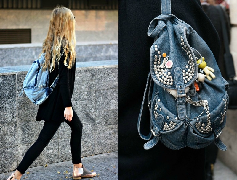DIY : Φτιάξε το πιο stylish τζιν backpack με μόλις 3 υλικά DIY : Φτιάξε το πιο stylish τζιν backpack με μόλις 3 υλικά