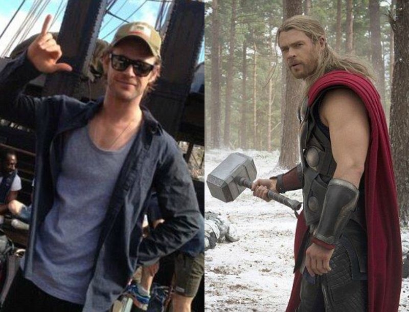 Chris Hemsworth: Ο Thor έμεινε… μισός! Chris Hemsworth: Ο Thor έμεινε… μισός!