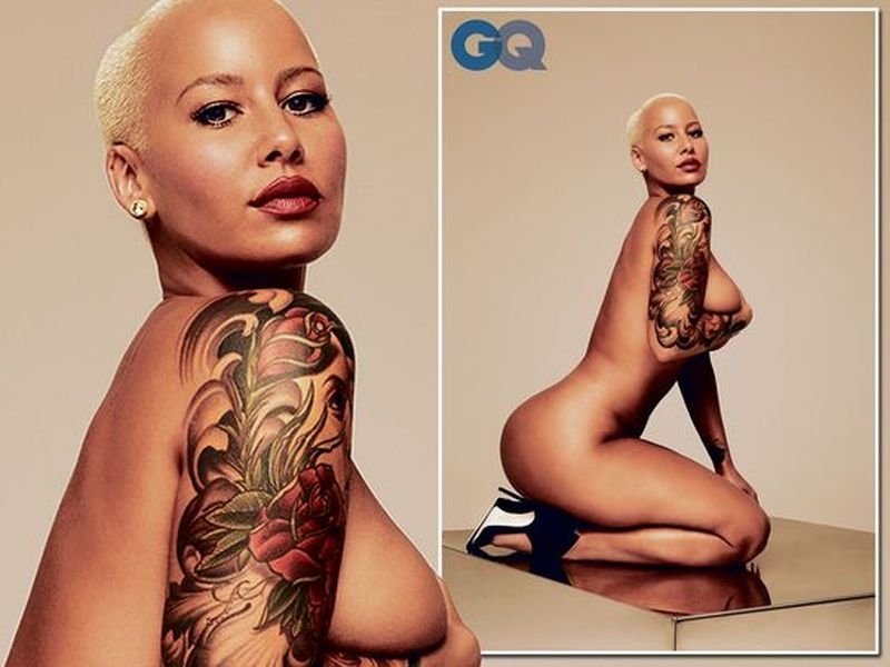 Amber Rose : Γυμνή στο GQ Amber Rose : Γυμνή στο GQ