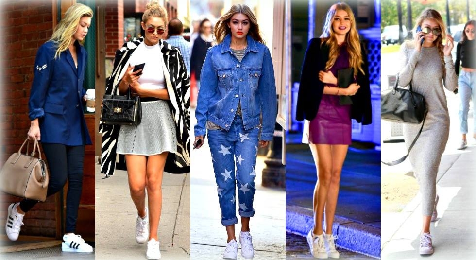 H Gigi Hadid δείχνει 41 τρόπους για να συνδυάσεις τα sneakers αυτή την άνοιξη H Gigi Hadid δείχνει 41 τρόπους για να συνδυάσεις τα sneakers αυτή την άνοιξη