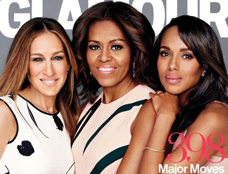 Η Michele Obama ποζάρει μαζί με την Kerry Washington και την Sarah Jessica Parker! Η Michele Obama ποζάρει μαζί με την Kerry Washington και την Sarah Jessica Parker!