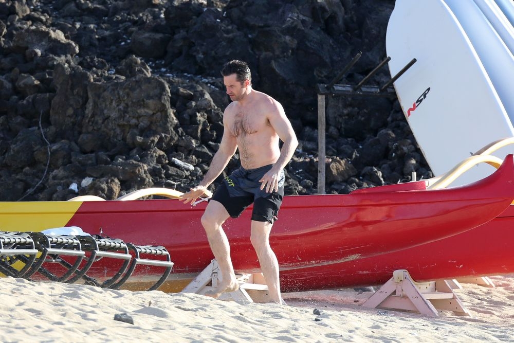 Ηugh Jackman: Ο sexy… Wolverine στην παραλία Ηugh Jackman: Ο sexy… Wolverine στην παραλία