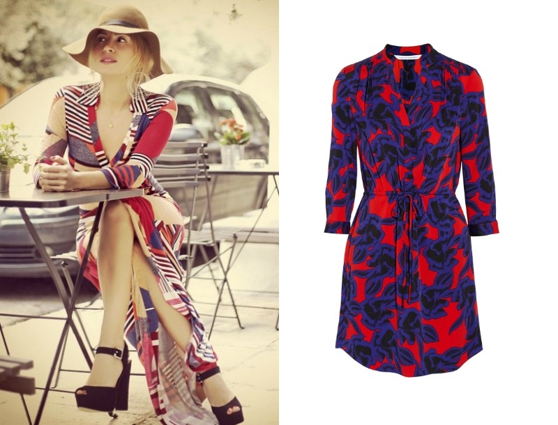 Μαρία Ηλιάκη : δοκιμάζει wrap dress σε 70s στυλ και το αποθεώνει Μαρία Ηλιάκη : δοκιμάζει wrap dress σε 70s στυλ και το αποθεώνει