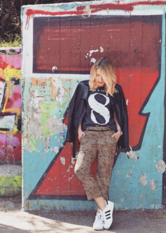 Street style : Η Μαρία Ηλιάκη με mix and match look σου δείχνει το ιδανικό street style Street style : Η Μαρία Ηλιάκη με mix and match look σου δείχνει το ιδανικό street style