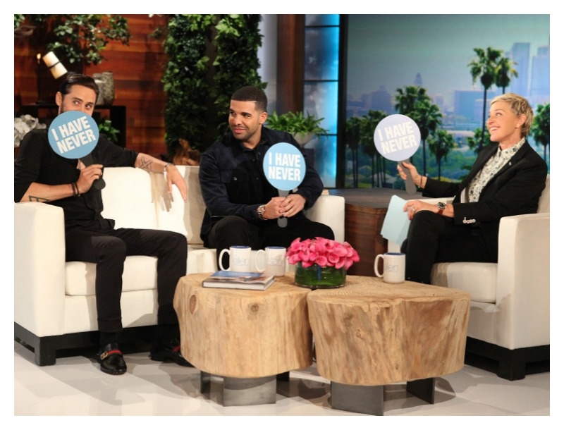 Jared Leto και Drake: H Ellen De Generes τους στρίμωξε για τα καλά! Jared Leto και Drake: H Ellen De Generes τους στρίμωξε για τα καλά!