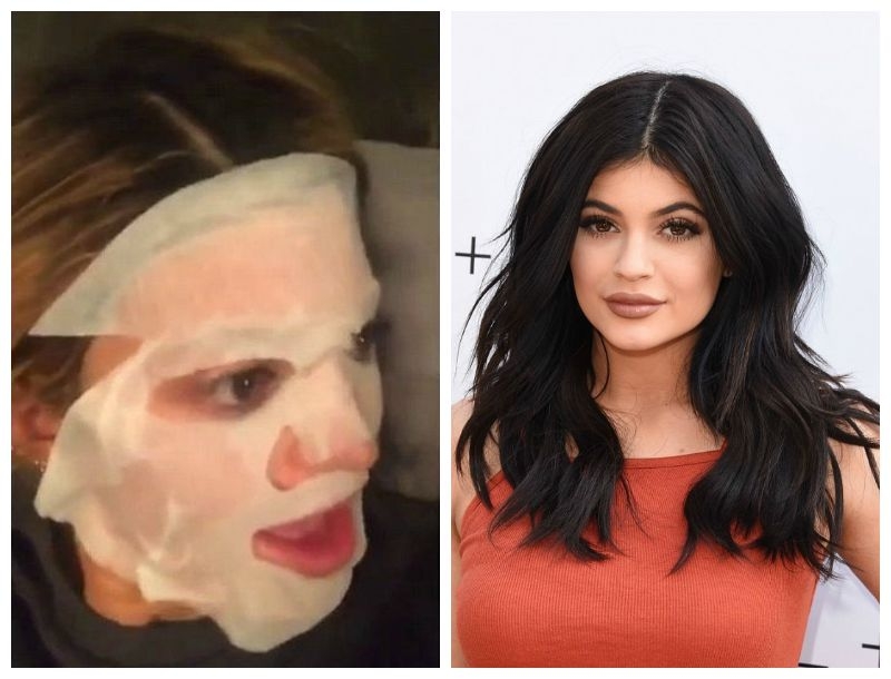 Kylie Jenner : Τρόμαξε το Snapchat με την μάσκα ομορφιάς της! Kylie Jenner : Τρόμαξε το Snapchat με την μάσκα ομορφιάς της!
