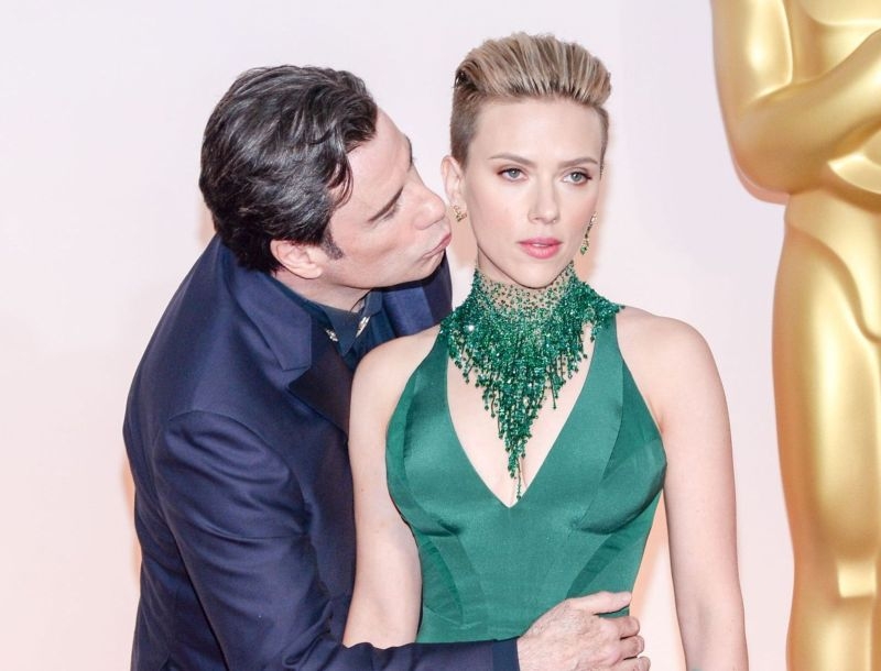 Scarlett Johansson: Η απάντηση της για το φιλί του John Travolta Scarlett Johansson: Η απάντηση της για το φιλί του John Travolta