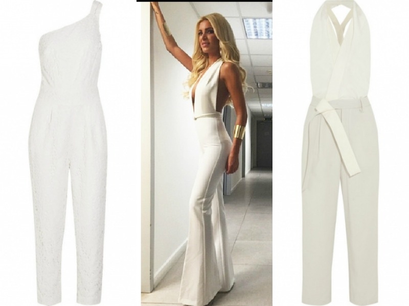 Sexy και chic; H λευκή ολόσωμη φόρμα της Κατερίνας Καινούργιου είναι η τέλεια επιλογή Sexy και chic; H λευκή ολόσωμη φόρμα της Κατερίνας Καινούργιου είναι η τέλεια επιλογή