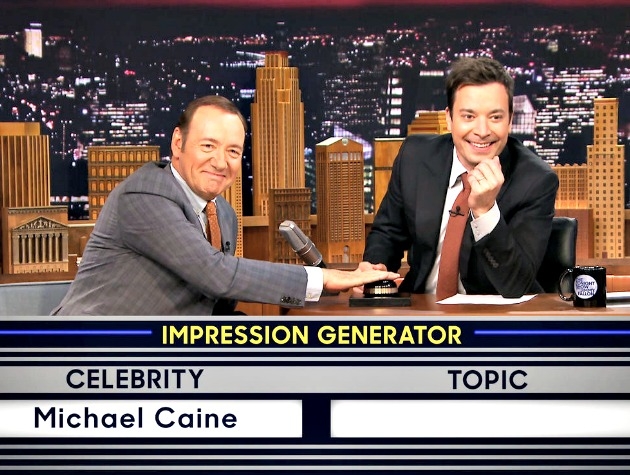 Ο Kevin Spacey, εντυπωσιάζει με τις μιμήσεις του, στο The Tonight Show Ο Kevin Spacey, εντυπωσιάζει με τις μιμήσεις του, στο The Tonight Show
