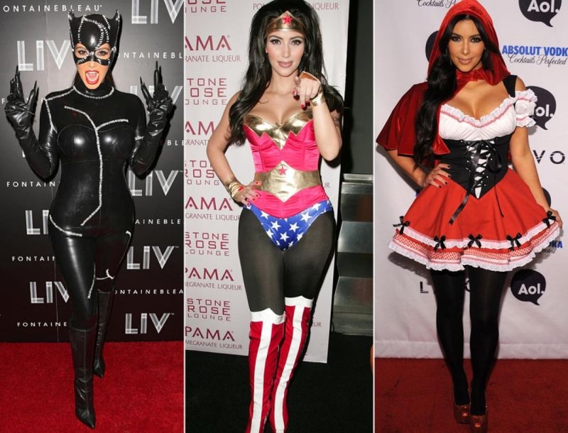 Kim Kardashian : Οι 10 sexy εμφανίσεις της στο Halloween Kim Kardashian : Οι 10 sexy εμφανίσεις της στο Halloween