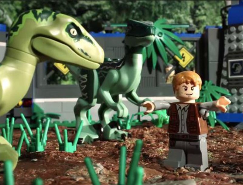 Jurassic Lego: Η επική ταινία σε 90 lego - δευτερόλεπτα Jurassic Lego: Η επική ταινία σε 90 lego - δευτερόλεπτα