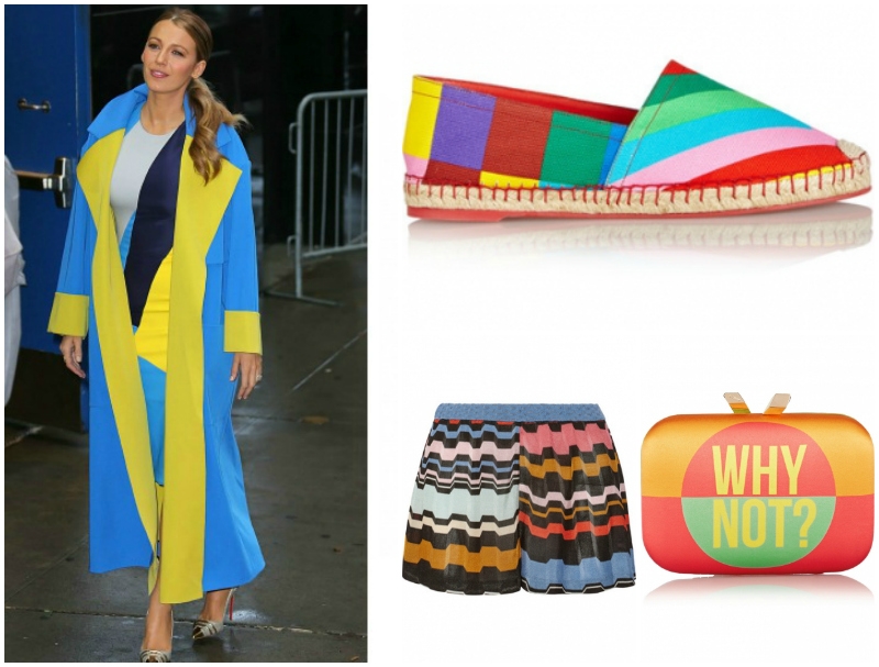 Color blocking : H Blake Lively είναι ακόμα το απόλυτο gossip girl Color blocking : H Blake Lively είναι ακόμα το απόλυτο gossip girl