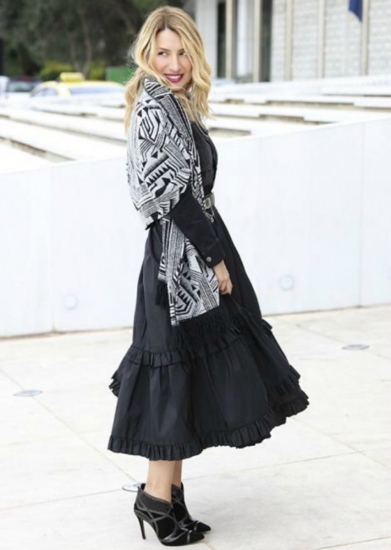 Street style : H Μαρία Ηλιάκη κάνει την διαφορά και επιλέγει το τέλειο boho-chic look Street style : H Μαρία Ηλιάκη κάνει την διαφορά και επιλέγει το τέλειο boho-chic look