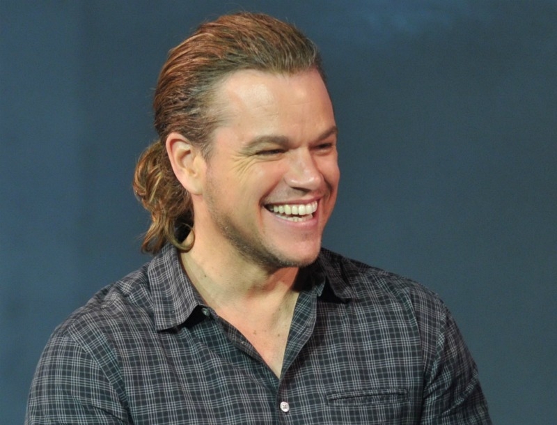 Matt Damon τι μαλλί είναι αυτό; Matt Damon τι μαλλί είναι αυτό;