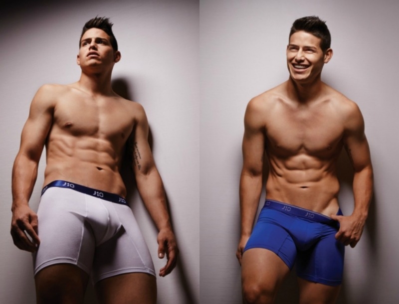 Πιο σέξι πεθαίνεις! Ο James Rodriguez φωτογραφίζεται μόνο με το εσώρουχο Πιο σέξι πεθαίνεις! Ο James Rodriguez φωτογραφίζεται μόνο με το εσώρουχο