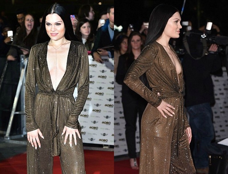 Όλα στη φόρα από την Jessie J στο κόκκινο χαλί Όλα στη φόρα από την Jessie J στο κόκκινο χαλί