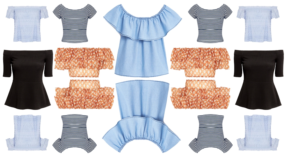 Off – shoulder top : Tι είναι και πως θα τα φορέσεις Off – shoulder top : Tι είναι και πως θα τα φορέσεις