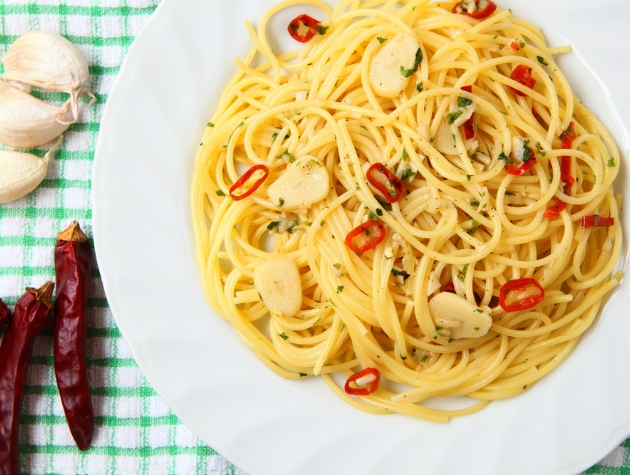 Σήμερα μαγειρεύουμε κάτι απλό και νόστιμο: Spaghetti Aglio e Olio Σήμερα μαγειρεύουμε κάτι απλό και νόστιμο: Spaghetti Aglio e Olio