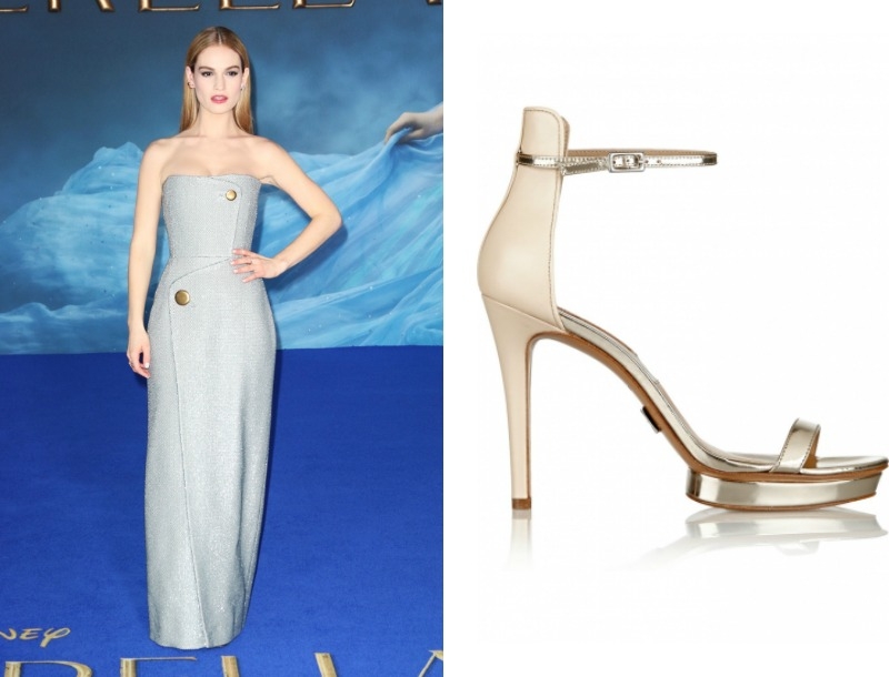 Η Lily James φορά γκρι στράπλες μάξι φόρεμα σε πρεμιέρα και εντυπωσιάζει Η Lily James φορά γκρι στράπλες μάξι φόρεμα σε πρεμιέρα και εντυπωσιάζει