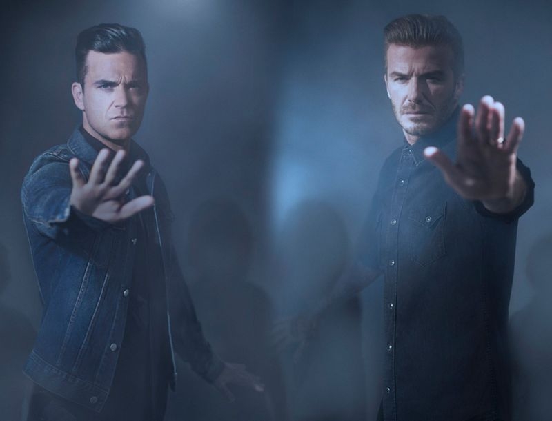 Robbie Williams και David Beckham μαζί για την Unicef Robbie Williams και David Beckham μαζί για την Unicef