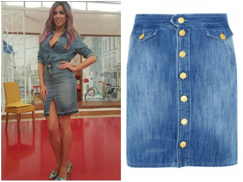 Street style : Δοκίμασε το ανατρεπτικό total denim look της Κατερίνας Στικούδη Street style : Δοκίμασε το ανατρεπτικό total denim look της Κατερίνας Στικούδη